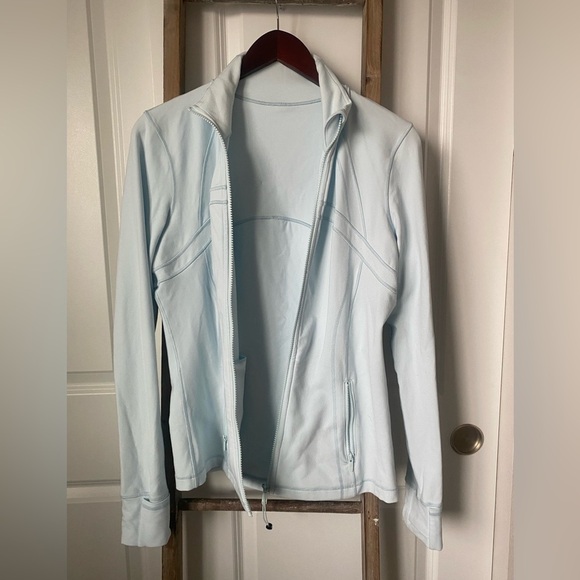Lululemon Define Jacket - Powder Blue - Size Large/10 - Picture 9 of 9